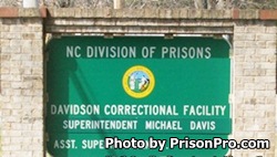 Davidson Correctional Center North Carolina